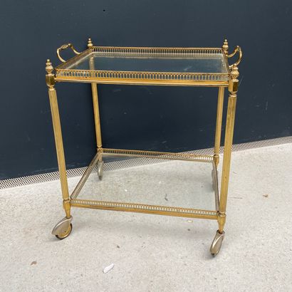 null Brass rolling table