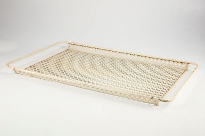 MATEGOT In the style of Mathieu MATÉGOT (1910-2001)

Perforated white lacquered metal...