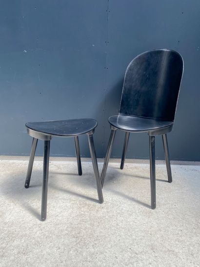 ZANOTTA Studio DE PAS, D'URBINO, LOMAZZI - ZANOTTA edition

Palmira" chair with curved...