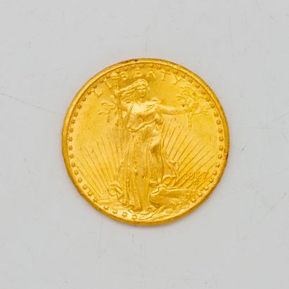 null 20 dollars gold 1927 US (AC) task