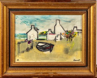 null 20th century FRENCH SCHOOL

Boat

Oil on canvas signed lower right

19 x 27...