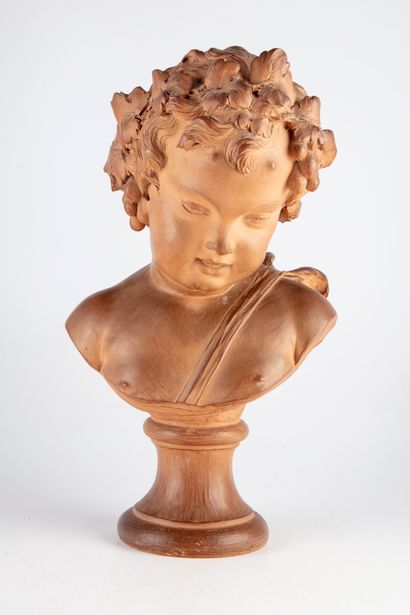 CLODION After CLODION

Bacchus child

Terracotta signed

Height: 41 cm

Accident...