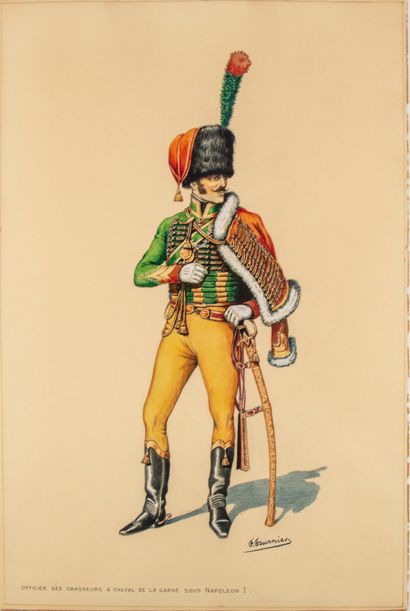 null F. FOURNIER (XXe)

Officier des chasseurs à cheval de la garde sous Napoléon...