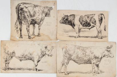 null Attribué à Pierre Frédéric LEHNERT (XIXe)

Vaches de concours bovin 

Suite...