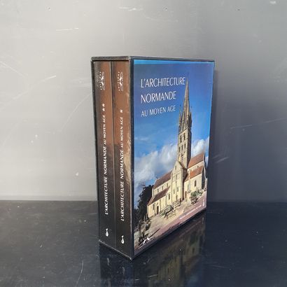 null Maylis Baylé, L'architecture normande au Moyen-Age, Editions Charles Corlet,...