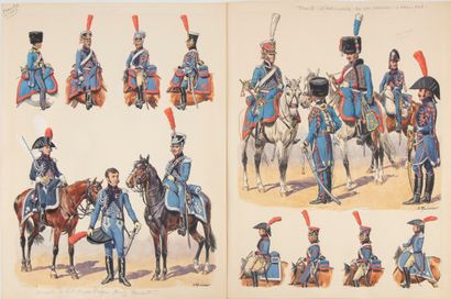 null Lucien ROUSSELOT (XXe)

Train d'artillerie de la garde 1800-1815

Aquarelle...