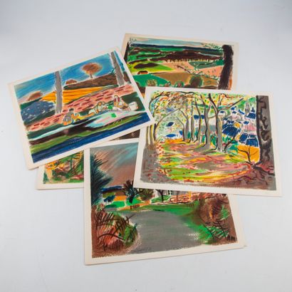 null Alexandre MINGUET (1937-1996)

Paysage de sous bois

Pastel, signé en bas à...
