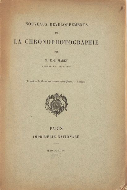 null MAREY (Étienne-Jules), médecin, inventeur de la chronophotographie (1830-1904)....