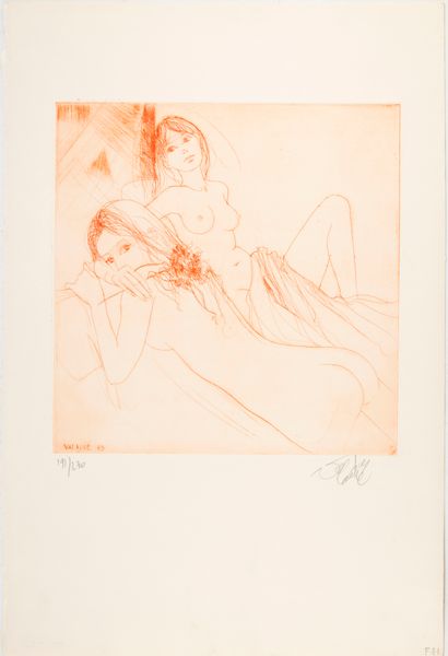 null Jean-Baptiste VALADIE (1933)

Nues Féminins 

Gravure, signée et numéroté 191/230

50...