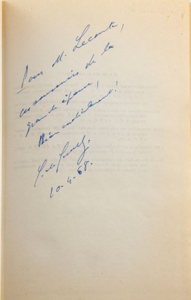 null GAULLE (Charles de). Mémoires de guerre. Paris, Plon, 1966. Trois volumes in-8.

Nouvelle...