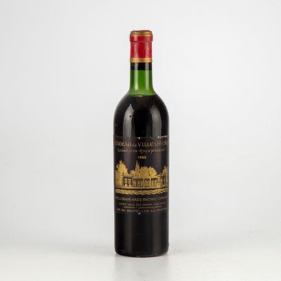 null 1 bouteille CHÂTEAU DE VILLE GEORGES 1962 Saint-Emilion 

(niveau haute épaule,...