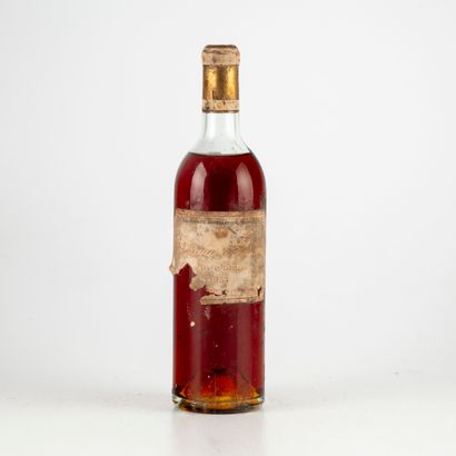 null 1 bottle CHÂTEAU D'YQUEM 1954 1er Cru Supérieur Sauternes 

(high shoulder/mid...
