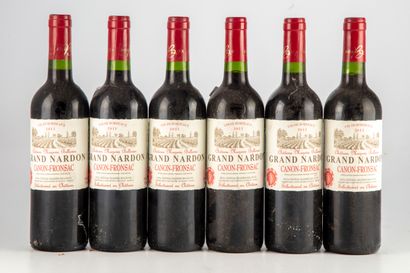 null 12 bottles CHATEAU MAZERIS BELLEVUE - GRAND NARDON 2011 Fronsac