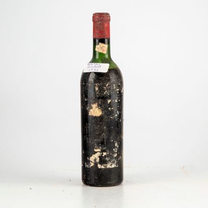 null 1 bouteille CHÂTEAU MOUTON ROTHSCHILD 1962 1er GCC Pauillac 

(niveau mi épaule...