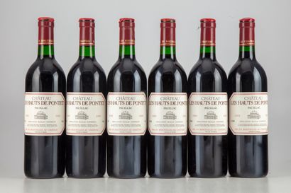 null 12 bottles CHÂTEAU HAUT PONTET 1989 Pauillac

Faded labels, very slightly marked

Top...