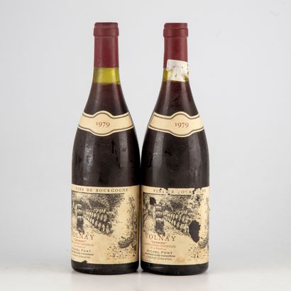 2 bouteilles VOLNAY 1979 « Les Caillerets »...