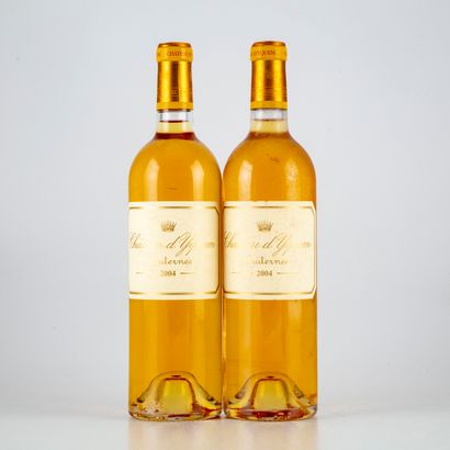null 2 bouteilles CHÂTEAU D'YQUEM 2004 1er Cru Supérieur Sauternes

Étiquette : 1...