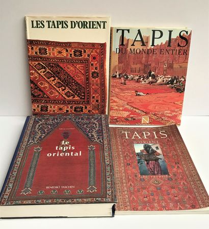 null Ensemble de livres d'Art : 

TAPIS D'ORIENT - Jon THOMPSON - Sté Nouvelle des...