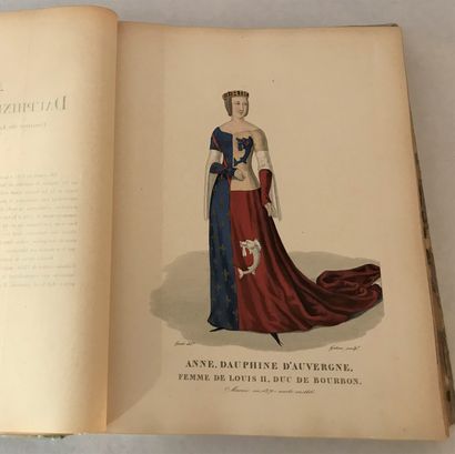 null Pierre LAMESANGERE : Costumes des femmes françaises du XIIe au XVIIIe siècle,...