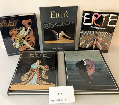 null Ensemble de 4 ouvrages sur Erté

Erté - Jean Tibbetts

Erté - Charles Spencer

Erté...
