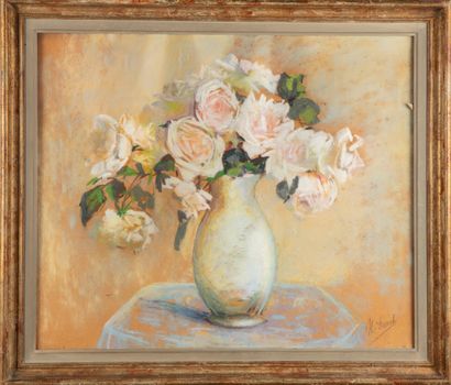 DURET Marie DURET (1872-1947)

Les Roses

Pastel
