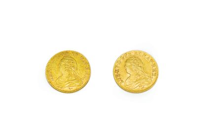 2 Louis d'or de 1726 et 1731