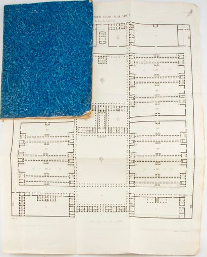 null [Histoire hospitalière]. [Architecture]. ROHAULT (H.). Projet d'hôpital pour...