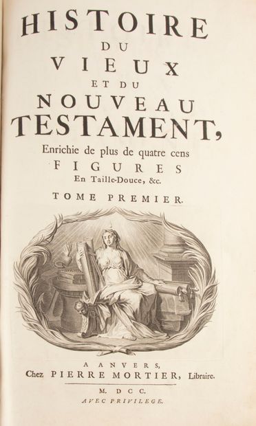 null [Bible illustrée. Français. 1700]. HISTOIRE du Vieux et du Nouveau Testament...