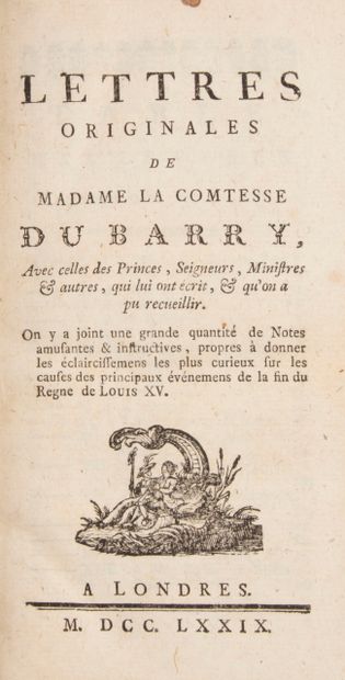 null [Marie-Antoinette]. LA MOTTE (Jeanne de Valois-Saint-Remy de). Mémoire justificatif...