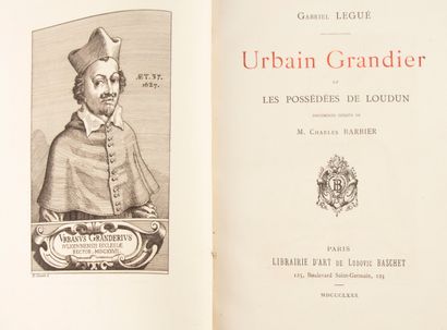 null LEGUÉ (Gabriel). Urbain Grandier and the possessed of Loudun. Unpublished documents...