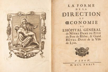 null [Histoire hospitalière]. [Lyon]. FORME (La) de la direction et oeconomie de...