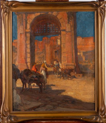 FOUQUERAY Charles FOUQUERAY (1869-1956) 

Tolède

Huile sur toile signée, située...
