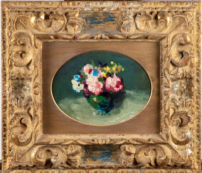 LOUVRIER Maurice LOUVRIER (1878-1954)

Bouquet de fleurs 

Huile sur carton à vue...