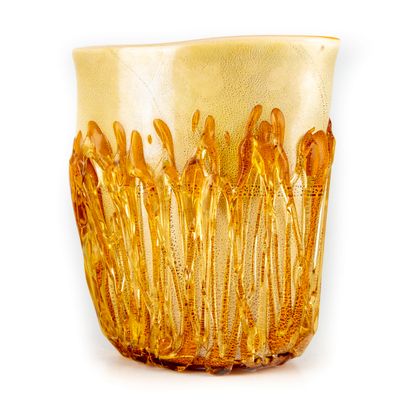 CONSTANTINI Sergio CONSTANTINI - Murano

Grand vase de forme ovale en verre soufflé...