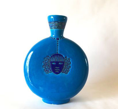 LONGWY Manufacture de LONGWY pour PRIMAVERA

Vase gourde en faïence émaillée bleu...