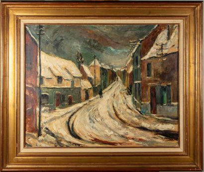 SEBIRE Gaston SEBIRE (1920-2001)

Paysage sous la neige

Huile sur isorel, signée...