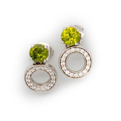 TI SENTO TI SENTO

Pair of earrings with green stones