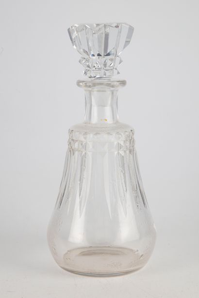 BACCARAT BACCARAT

Carafe in cut cristail model Piccadilly

H.: 25,5 cm

Small c...