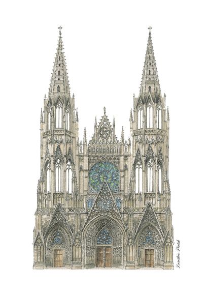 null 
Dorothée PIATEK

Abbatiale Saint-Ouen de Rouen

Aquarelle

Certificat d’authenticité...