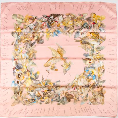 HERMES HERMES - Paris

Square in printed silk, titled "L'intrus" (The intruder)

New...