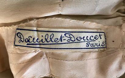 DOEUILLET - DOUCET Maison DOEUILLET- DOUCET - Paris 
Robe du soir en soie et tulle...