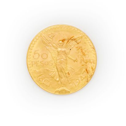 null 1 piece of 50 gold pesos 1821-1947

Weight : 37,5 g.
