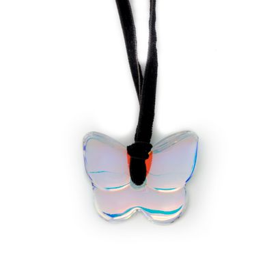 BACCARAT Maison BACCARAT

Pendentif papillon irisé

Cordon noir