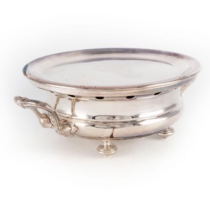 CHRISTOFLE CHRISTOFLE 

Silver plated metal plate warmer with foliage decoration

H....