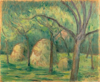 LE MOUTON Aline Le Mouton ( (1892-1971)

Les sous-bois

Huile sur toile, collé sur...