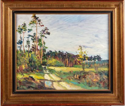 LAQUAY Marcel LAQUAY (1925-2014)

The pines in Montigny

Oil on canvas, signed lower...