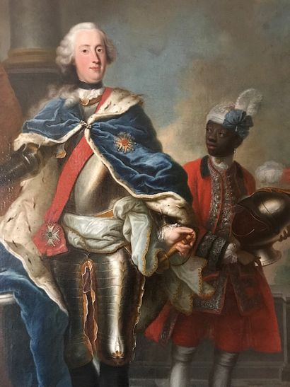ÉCOLE ALLEMANDE du XVIIIè ECOLE ALLEMANDE du XVIIIe 

Portrait de S.A.S le prince...