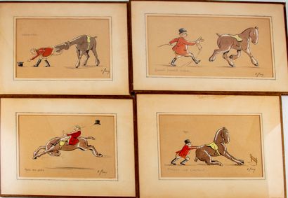 FLEURY O. FLEURY (XXth)

The rider

Set of 7 watercolors, titled and signed

13 x...