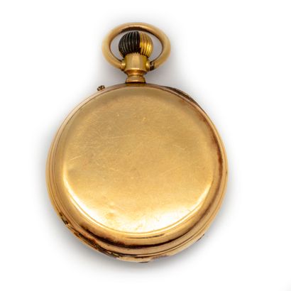 null Pocket watch in yellow gold


Gross weight : 76,3 g 


(Accident)