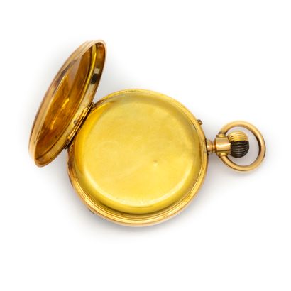 null Pocket watch in yellow gold


Gross weight : 76,3 g 


(Accident)